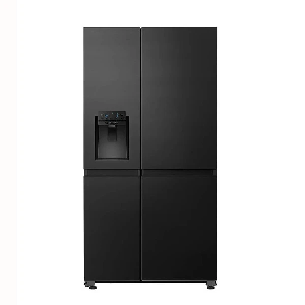 Hisense Refrigerator 601L Side By Side Water and Ice Dispenser Black Stainless Steel H780SB-IDL