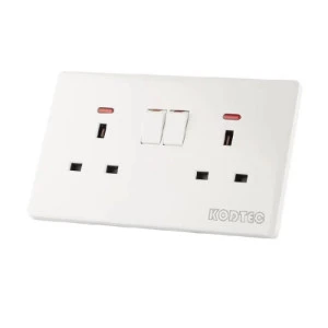Kodtec Socket 2 Gang KT-86BT-SO