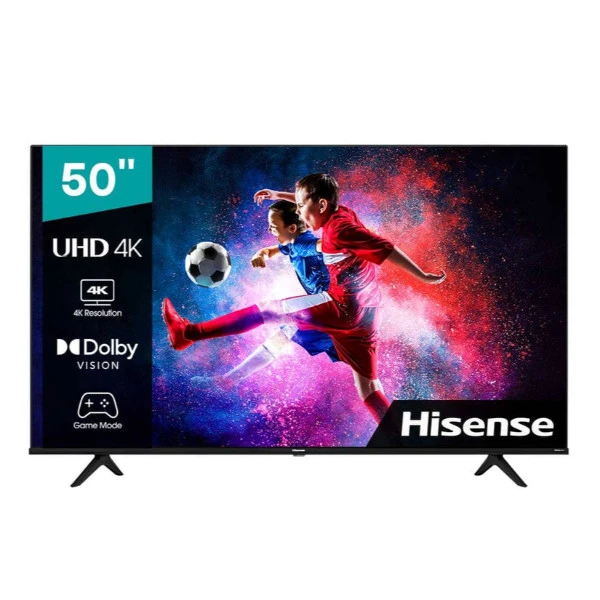 Hisense TV 50 Inches Smart 4K UHD LED Android TV Voice Remote 50A6H/K