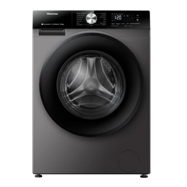 Hisense Washing Machine 10kg Front Load Intelligent LED Display Titanium WF3S1043BT