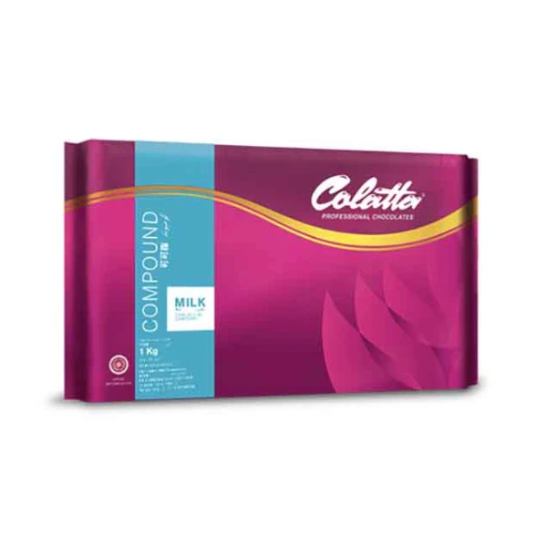 Colatta Milk Chocolate Compound Block 1kg