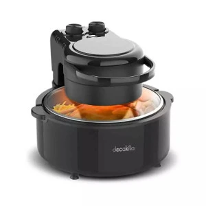 Decakila Air Fryer Halogen 5L 1200W 360 Degree Transparent Window Non Stick Pot KEEC045B