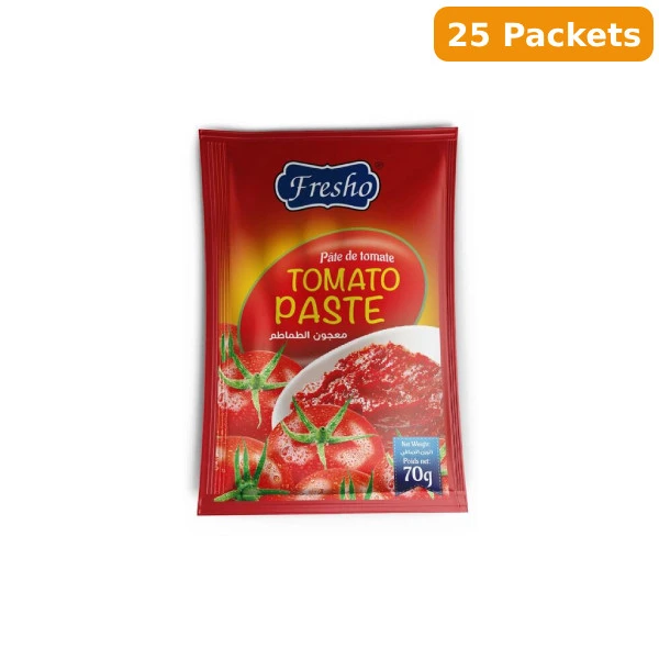 Fresho Tomato Paste 70g x 25 packets