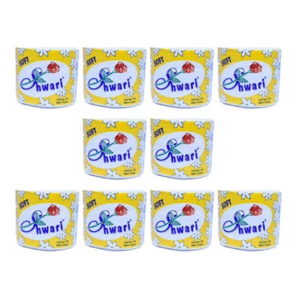 Shwari Toilet Paper Roll 10pc pack